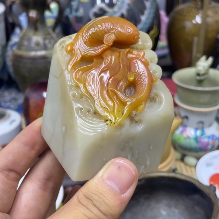旧时候石头雕刻摆件链接