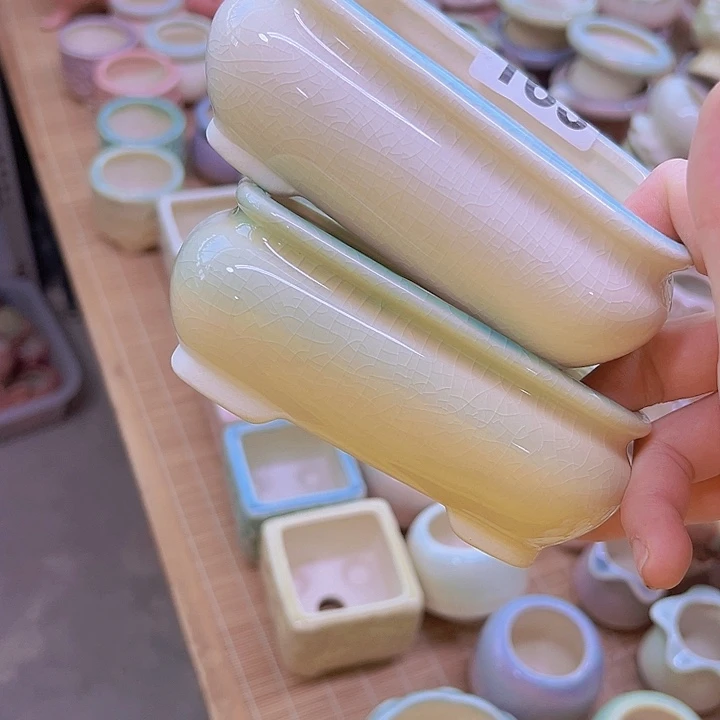 红陶陶瓷花盆单场12包邮