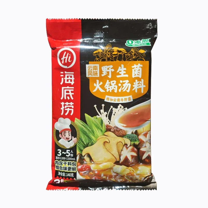海底捞野生菌火锅汤料140g