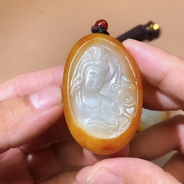 和田玉颈饰未镶嵌HX