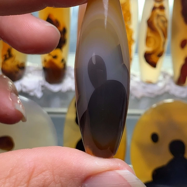 玛瑙/玉髓颈饰未镶嵌152