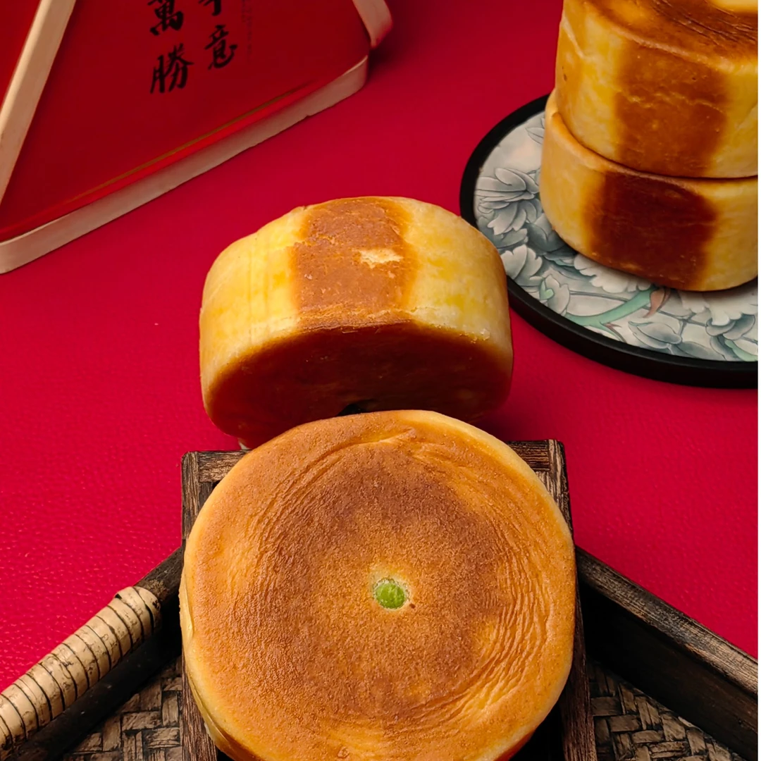 老辈儿  无水喜饼 紫米喜饼 花生红糖喜饼 威海喜饼特产