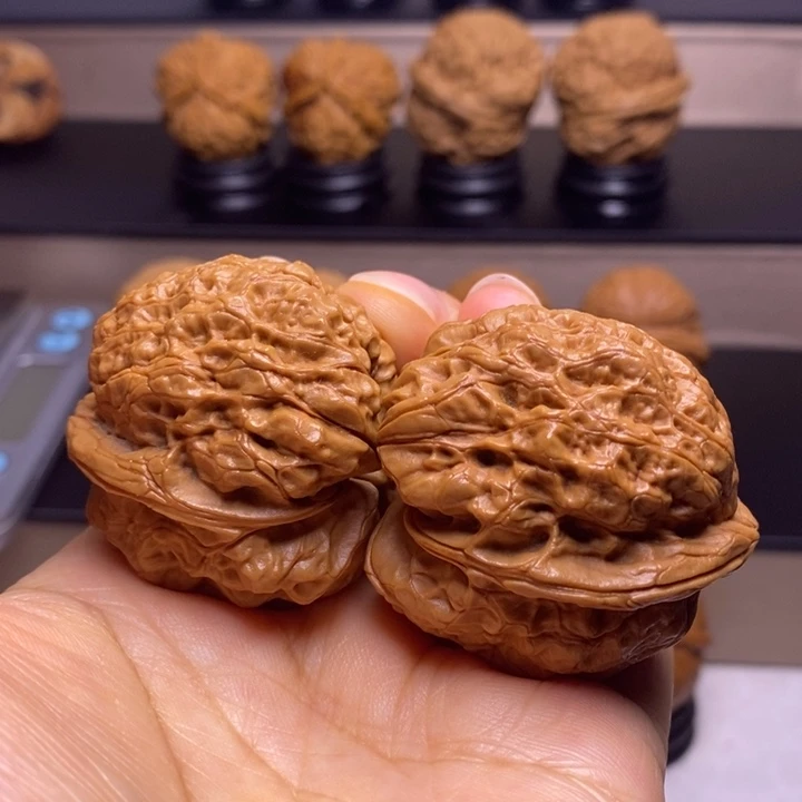 把件文玩核桃霸王蟾疙瘩包73