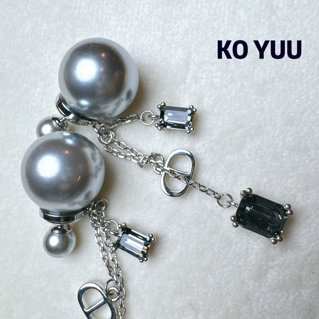 铜合金仿珍珠耳饰 【雨桐高奢饰品】耳环CC00307#2