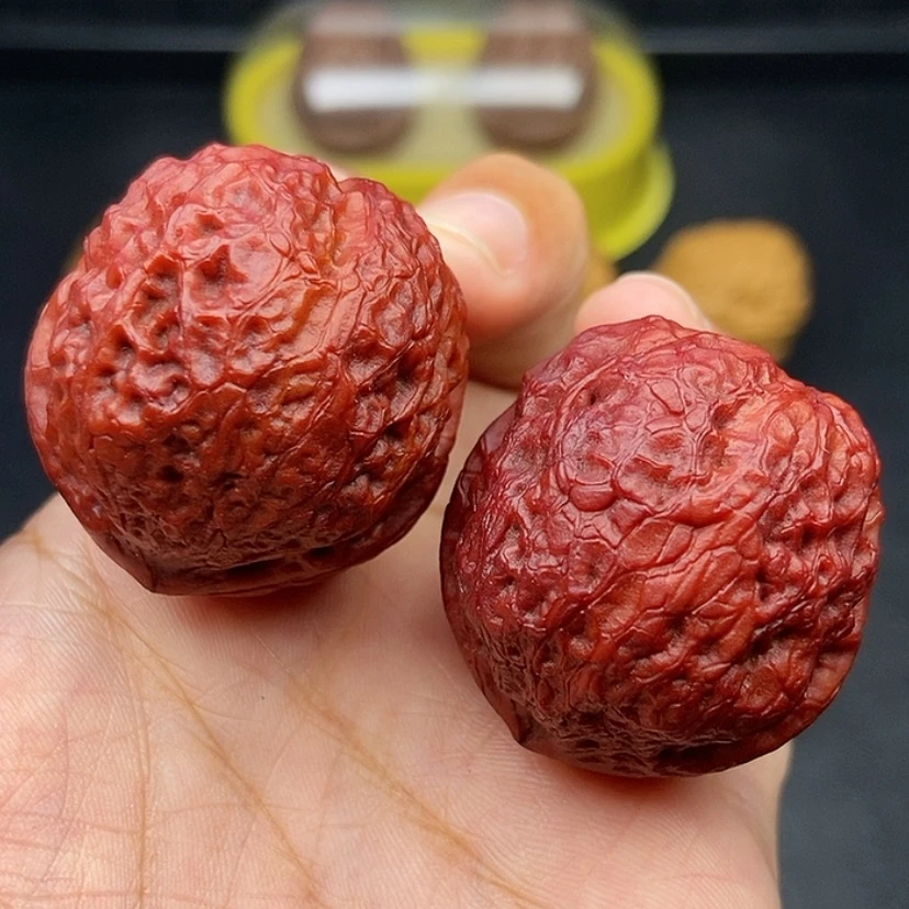 【闪购商品】把件文玩核桃39尺蛇皮元宝