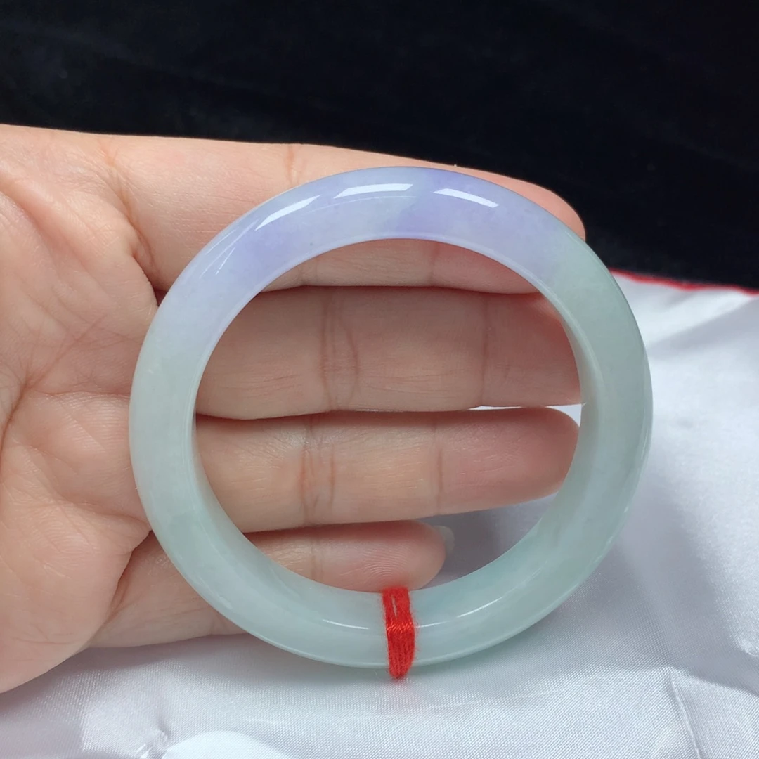 翡翠手镯未镶嵌正圈55.5