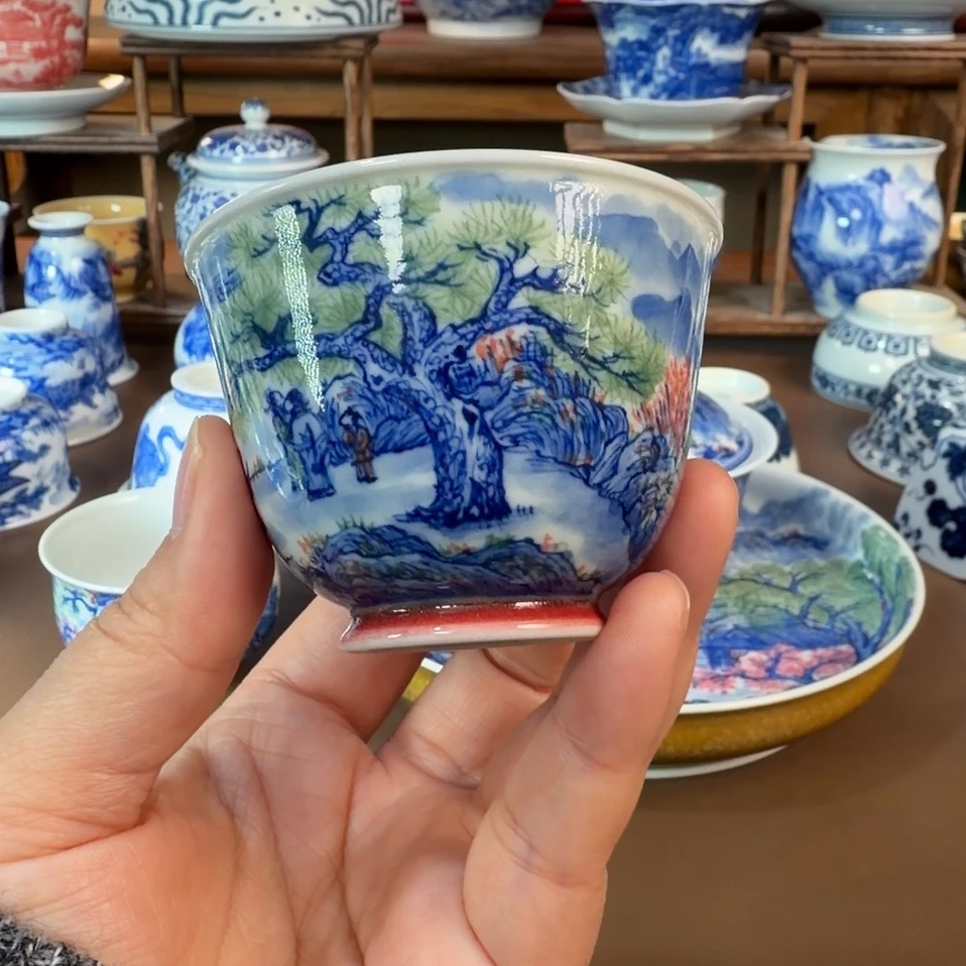 景德镇陶瓷手工手绘