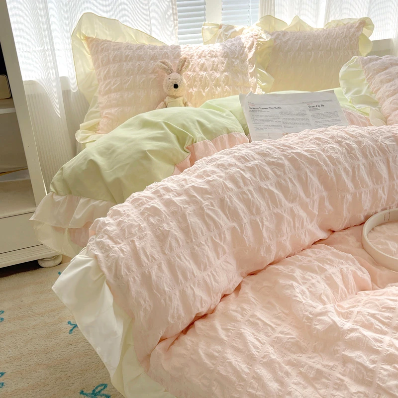 2025新款床单三件套被单被套夏季学生床上用品四件套被子专用大人