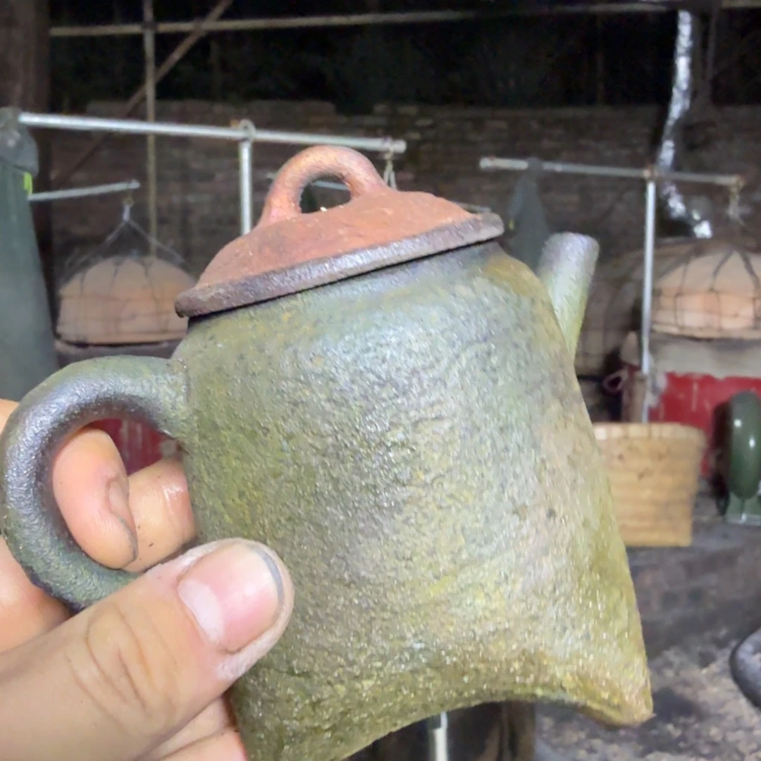 草***缘全手工制作微瑕正把壶