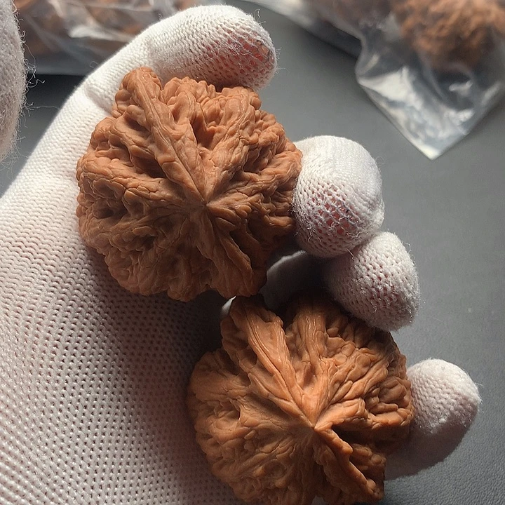 辉***H文玩核桃把件大粗筋