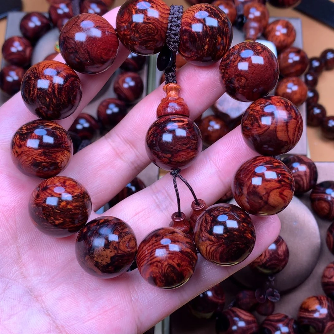 黄花梨/降香黄檀黄花梨手串2.0