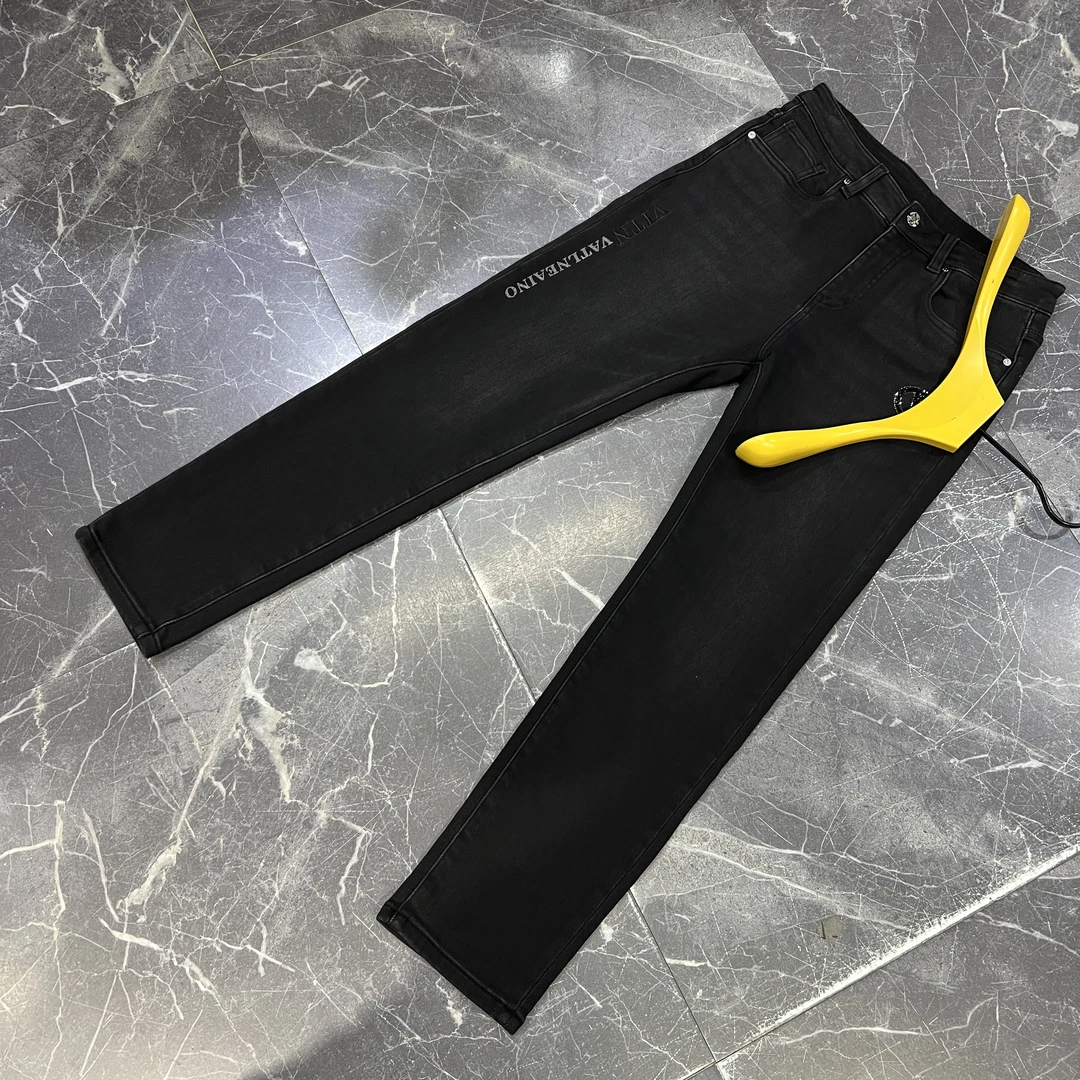 欧货男士牛仔裤秋冬男休闲修身水洗百搭潮流微弹时尚牛仔裤 3327