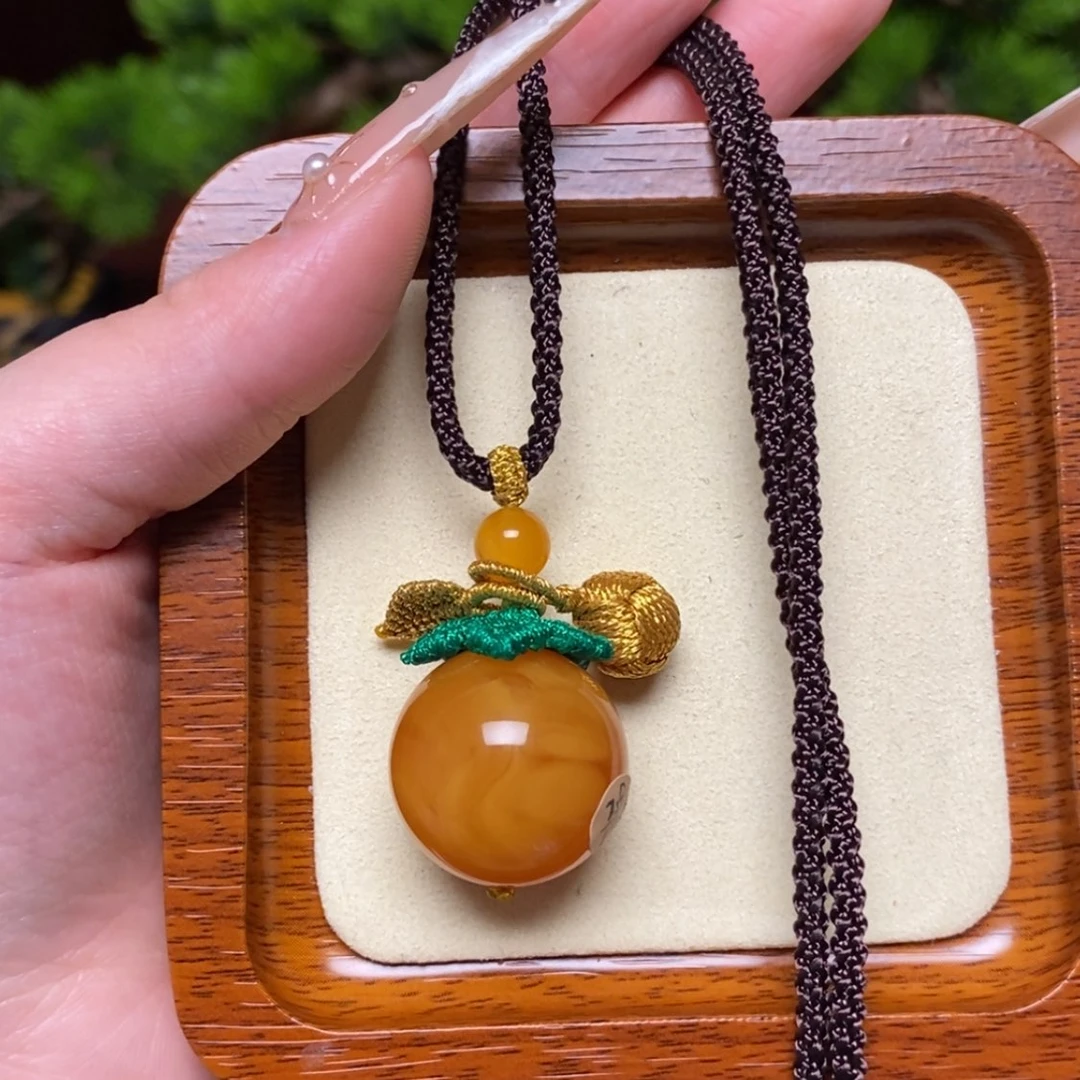【闪购商品】蜜蜡颈饰未镶嵌项链