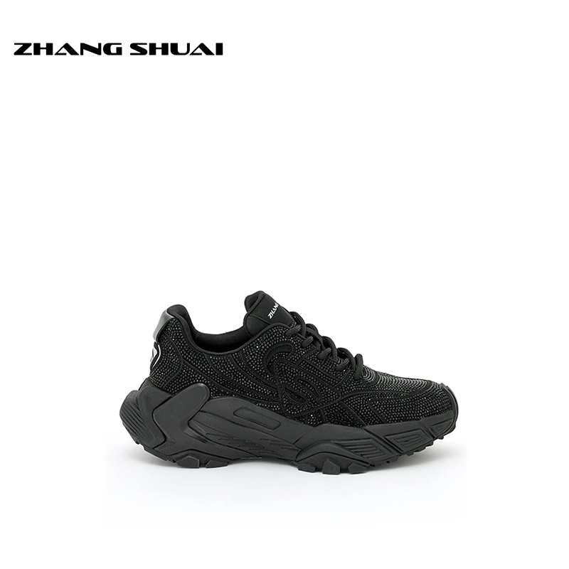 ZHANGSHUAI张帅原创设计满钻旅游鞋