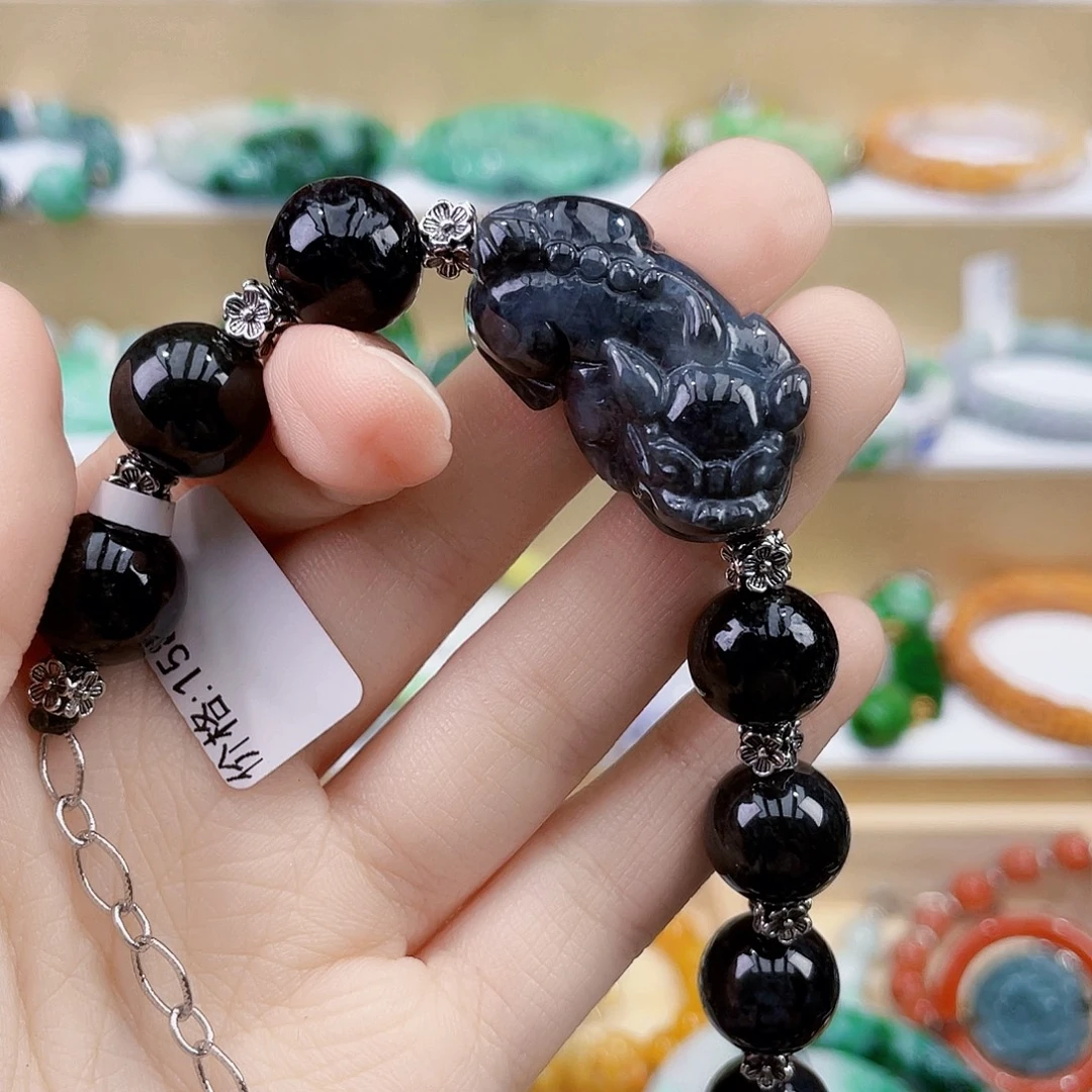 翡翠未镶嵌手链手链