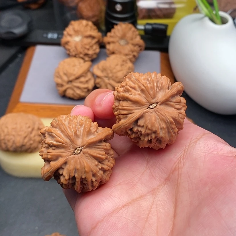 【闪购商品】文玩核桃把件记**习金麒麟