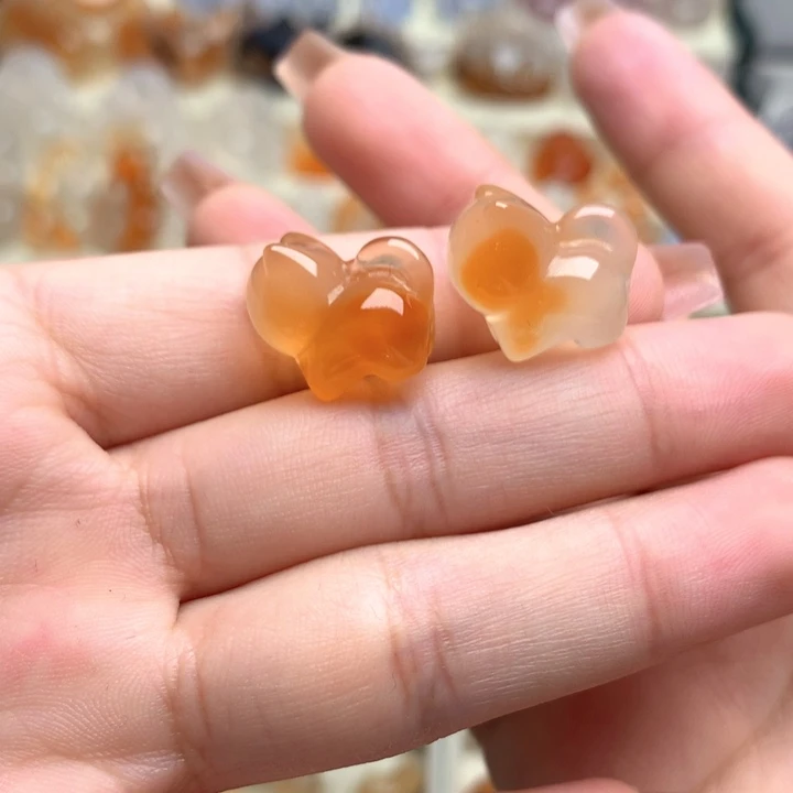 玛瑙/玉髓未镶嵌玛瑙溜达猫