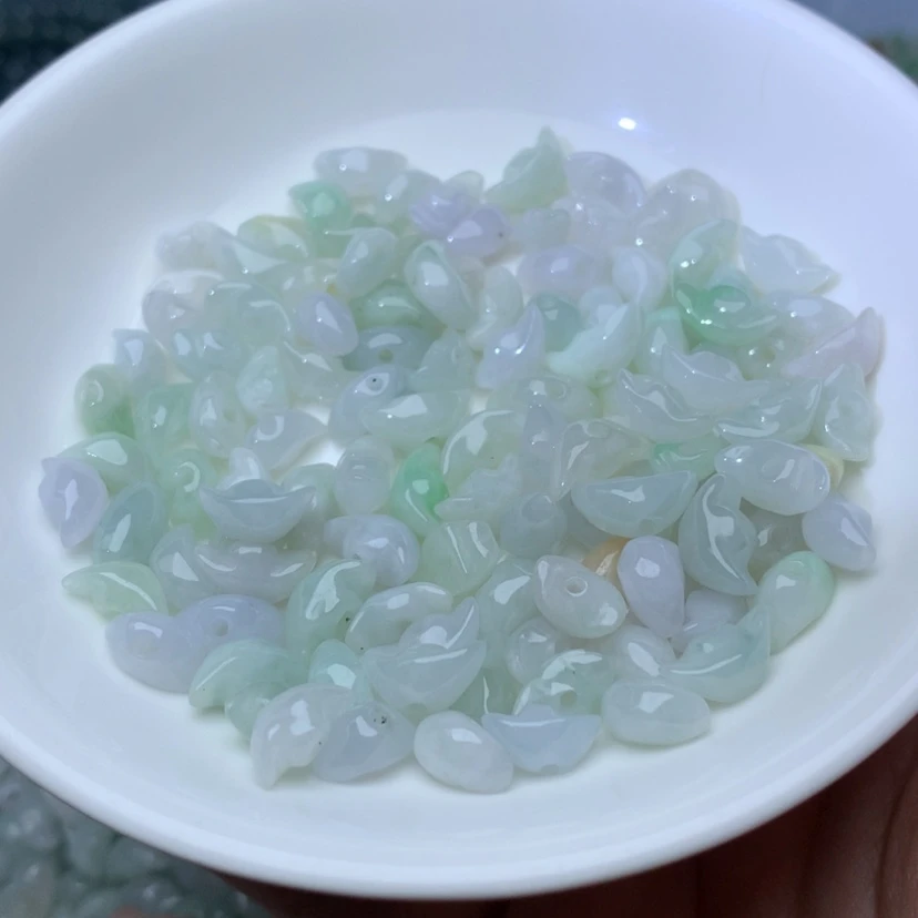【闪购商品】未镶嵌手链翡翠翡翠手工小元宝30颗