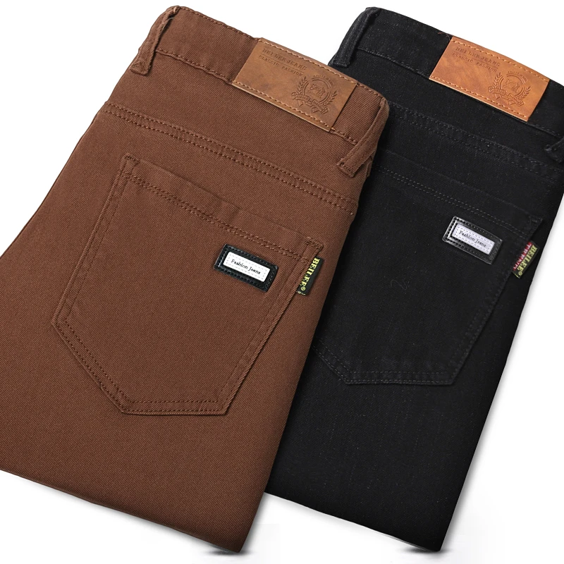 青春活力潮男柔软牛仔裤休闲男款裤子牛仔裤直筒厚款男裤薄款夏季