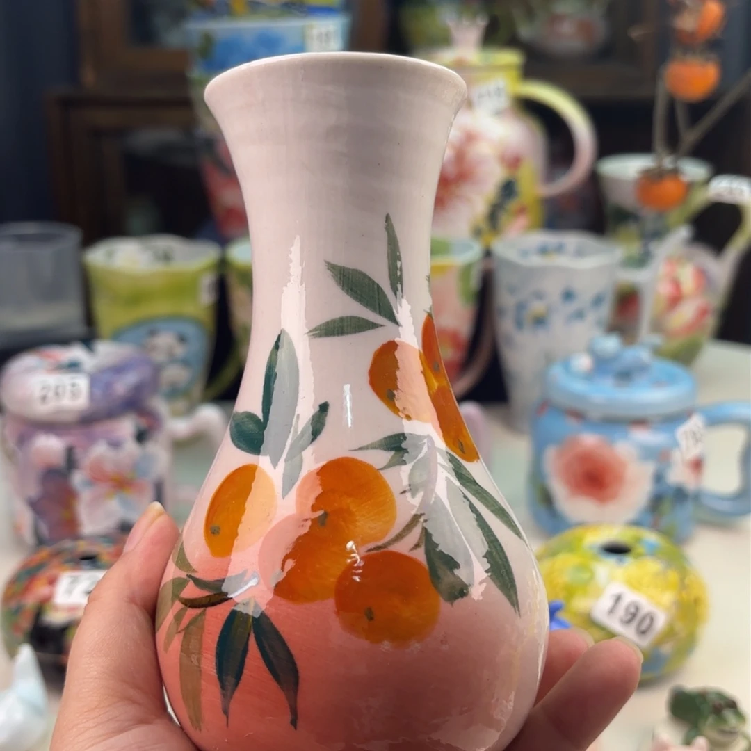 景德镇手绘高温釉下彩陶瓷茶具