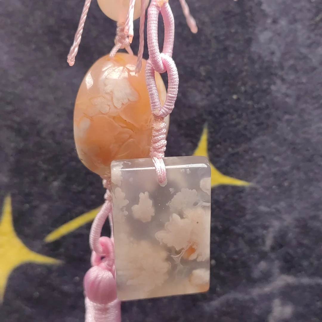 纯手工编织时尚樱花挂件