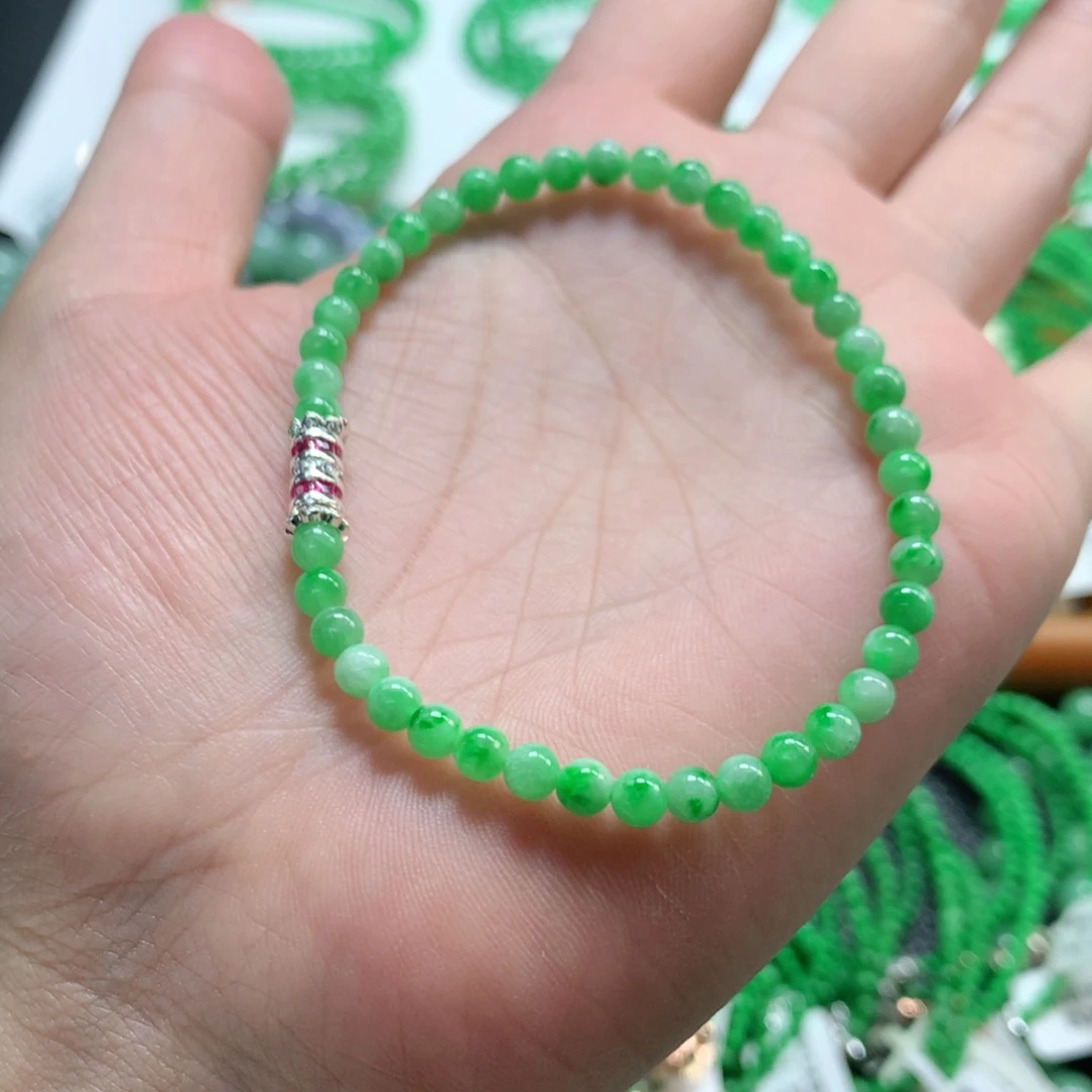 翡翠未镶嵌手链翡翠