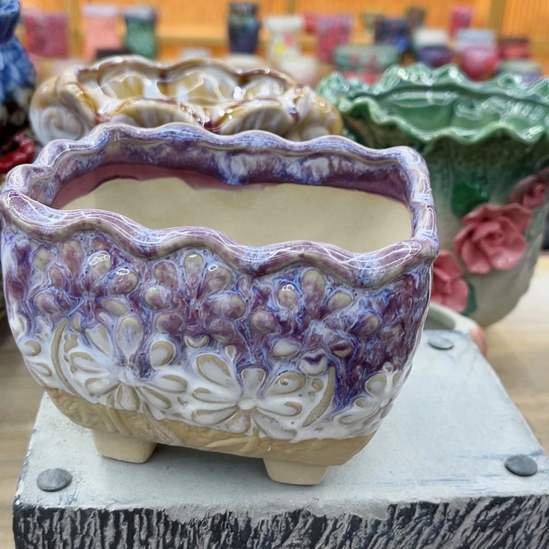 【闪购商品】陶瓷花盆