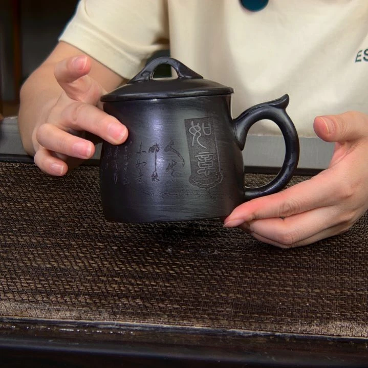 茶杯紫砂高货放漏