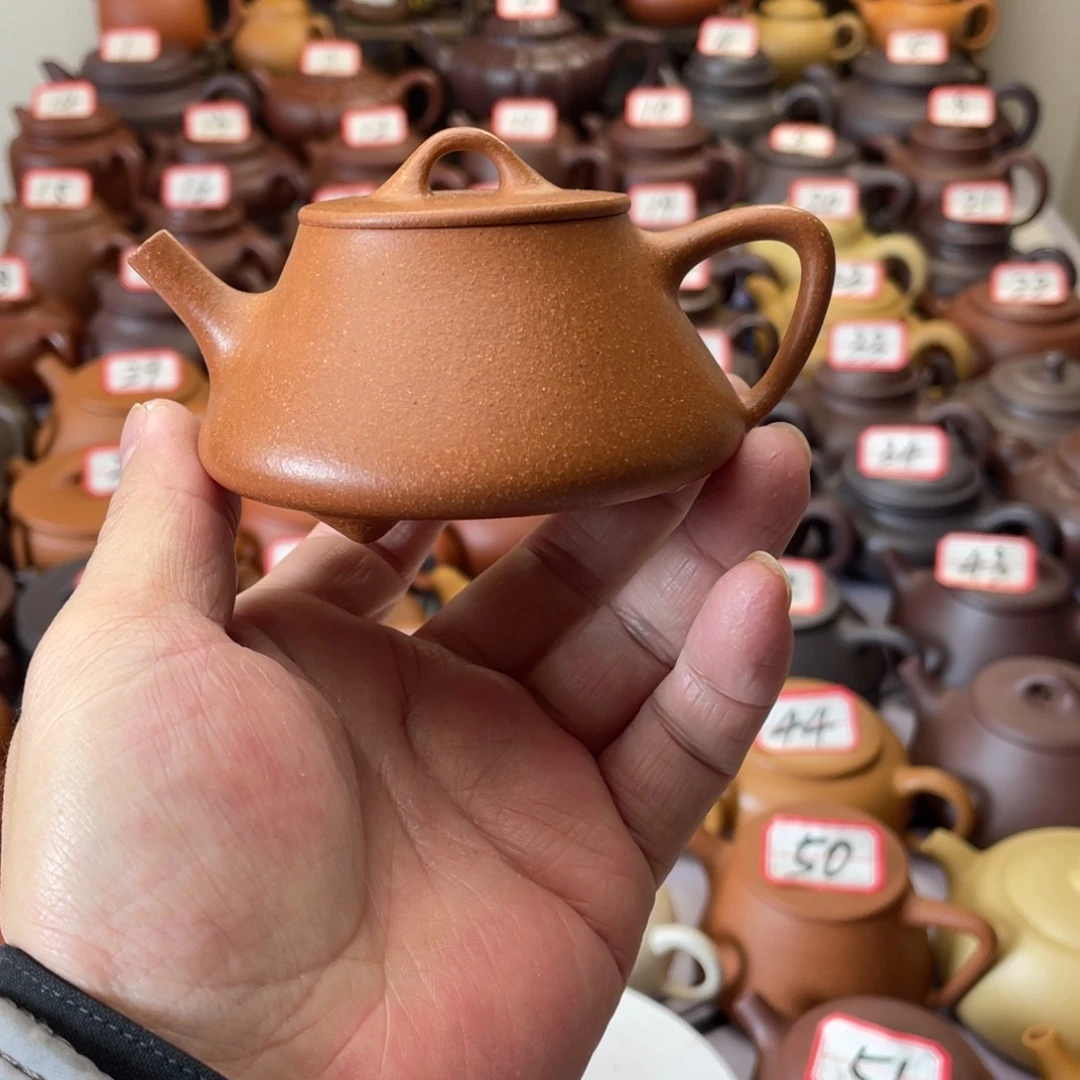 紫砂茶壶宜兴紫砂半手工