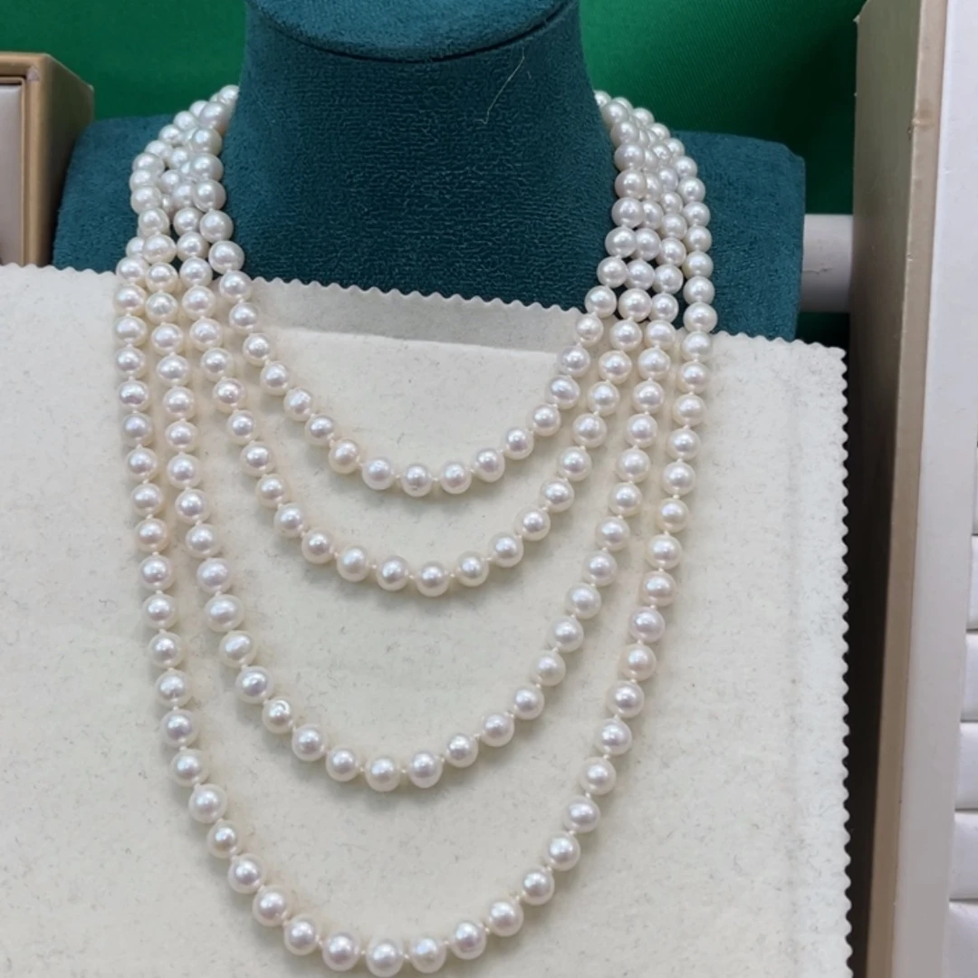 【闪购商品】淡水珍珠毛衣链未镶嵌