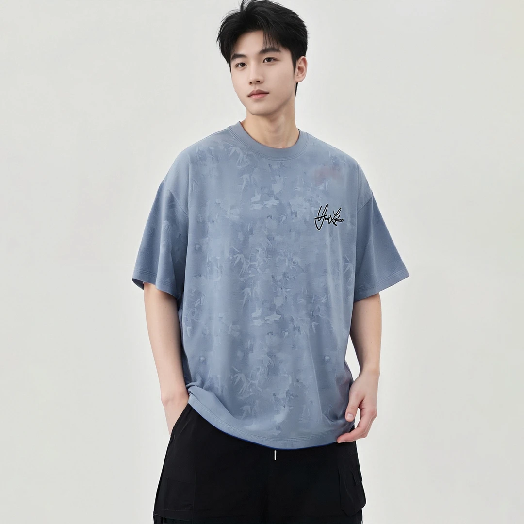 青少年装短袖T恤夏季男童夏装2025新款夏季 650862 少年说