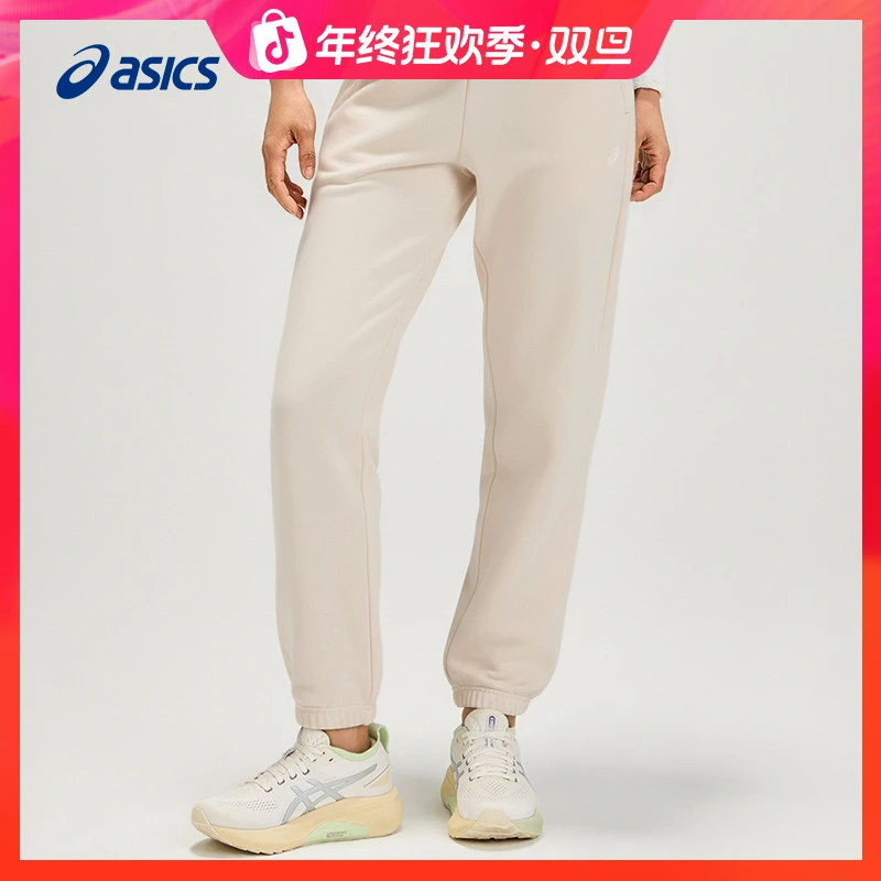新年战袍ASICS亚瑟士新款男女抓绒保暖运动长裤