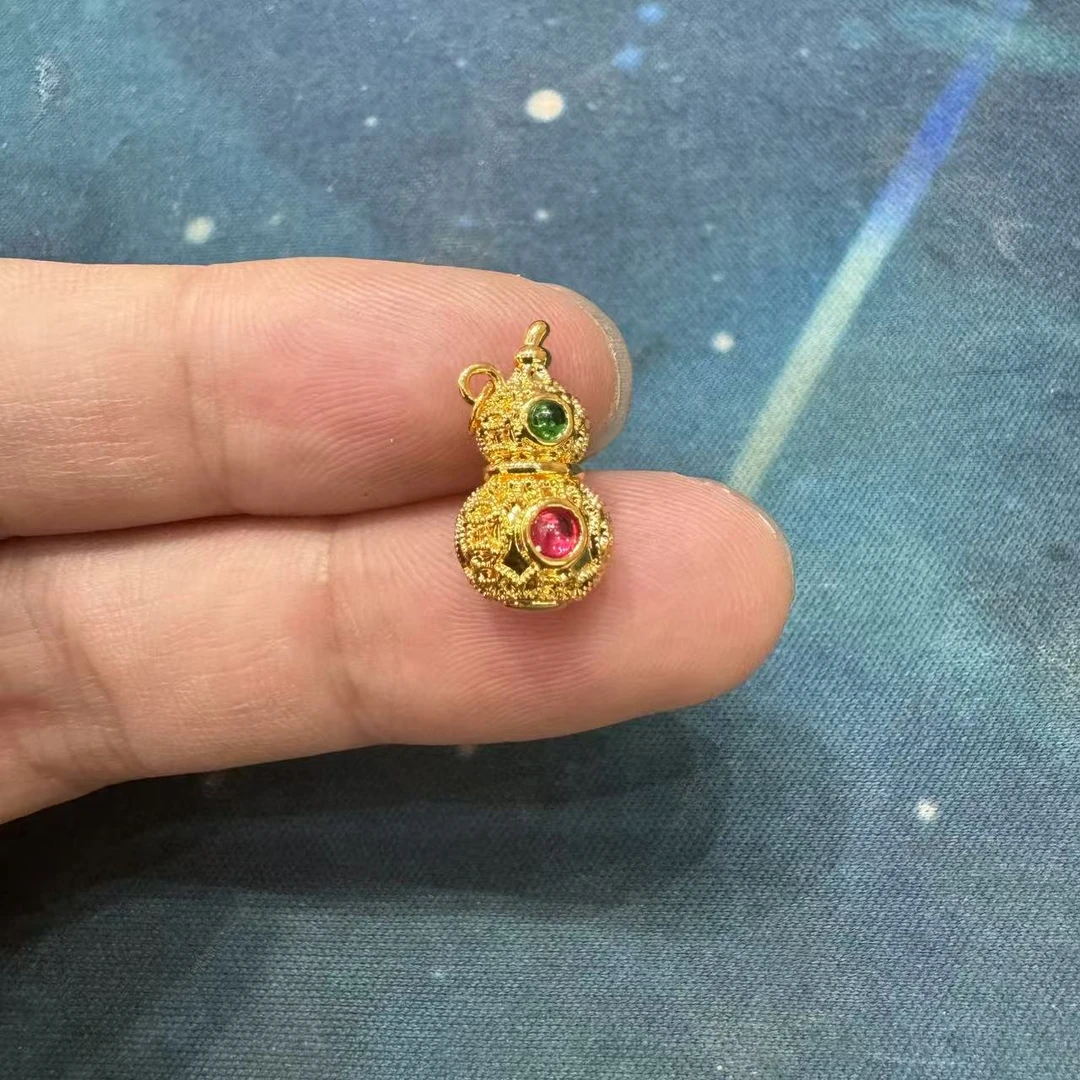 【SG】18K铜币葫芦经典吊坠 赠链