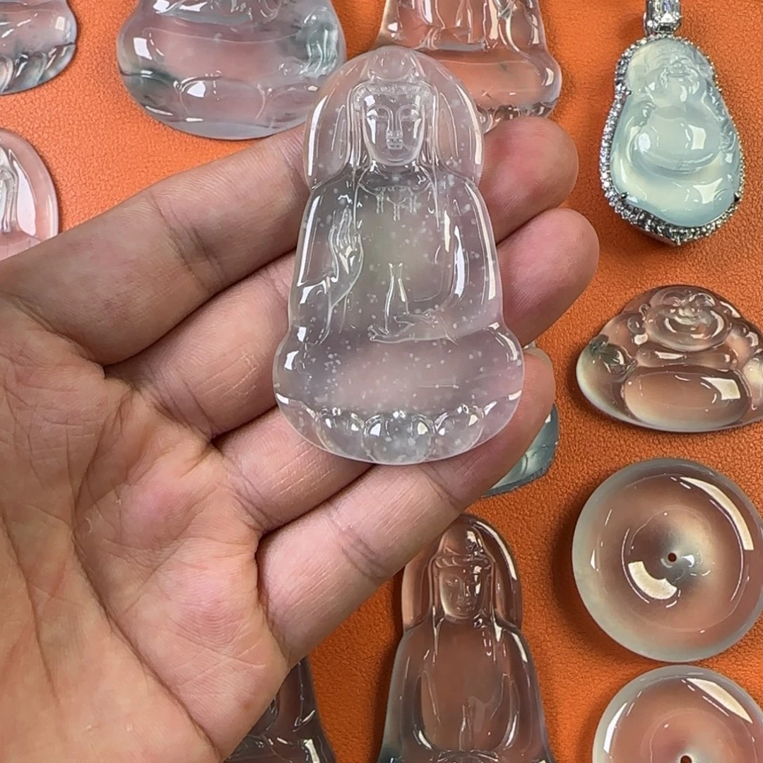 定制翡翠未镶嵌天然