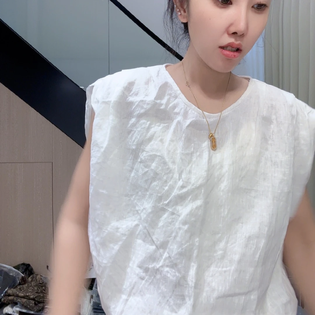 亚麻上衣46766767646