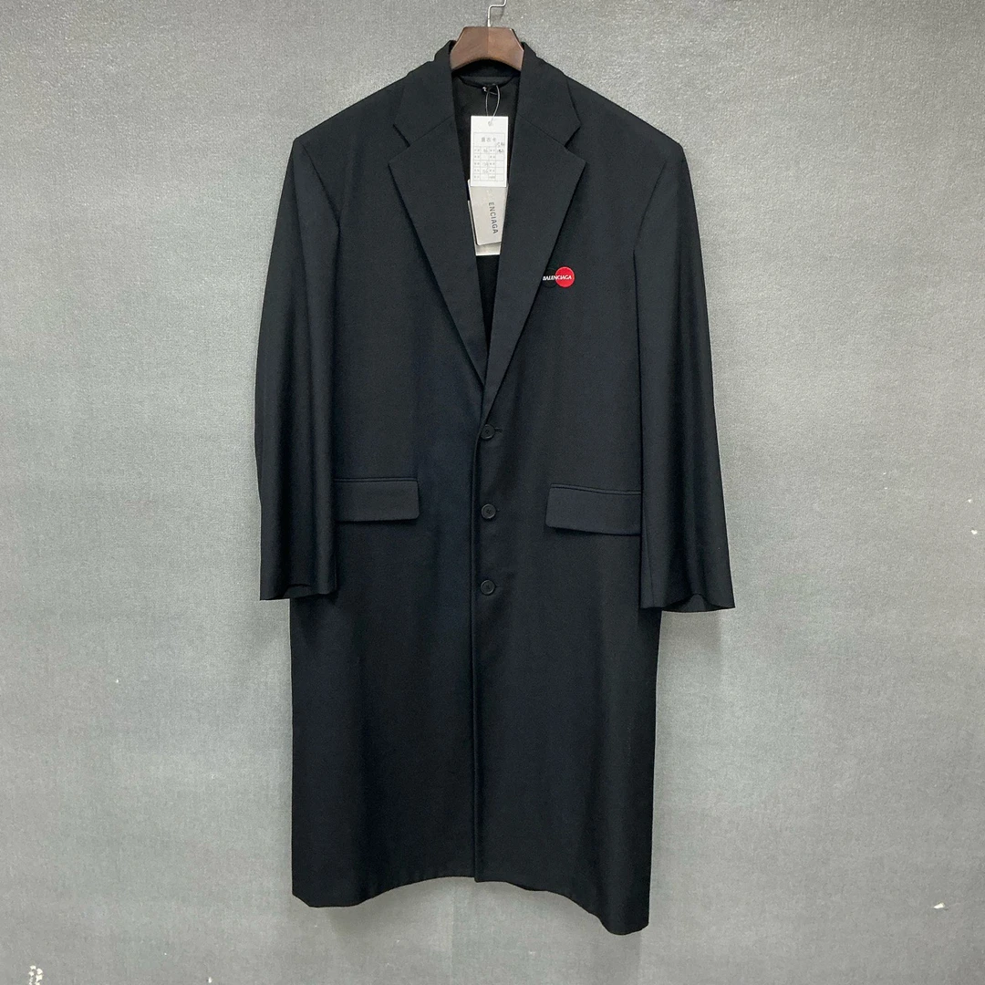 全新未使用 Balenciaga/巴黎世家 万事达西装外套带吊46码 9829