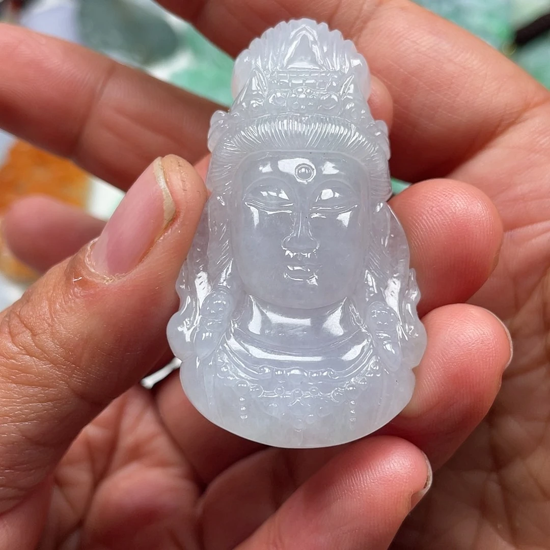 颈饰未镶嵌翡翠翡玉缘翡翠