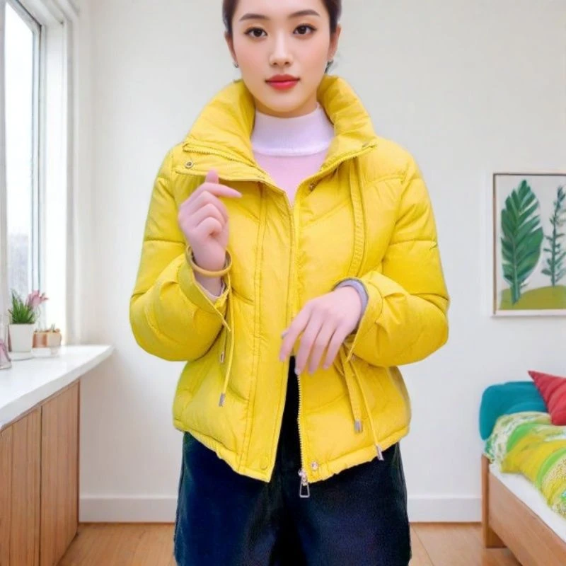 2025新款冬季棉服女短款小个子加厚保暖面包服外套时尚洋气棉衣