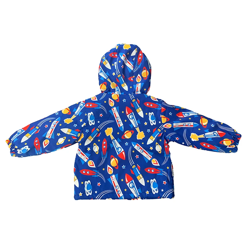 【90-150码】莹小鹿 时尚休闲 儿童卡通连帽夹棉冲锋衣YXL23AB029