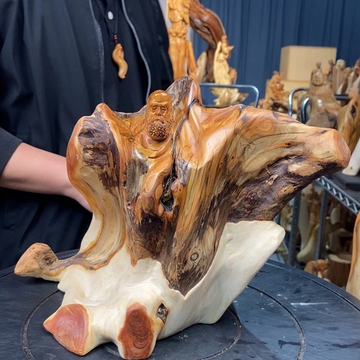 柏木（崖柏）随型摆件