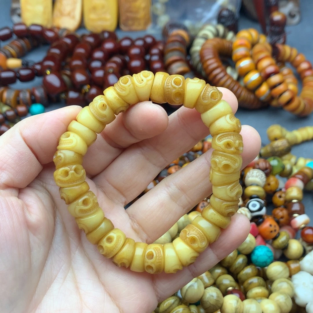 牛骨手串/手链牦牛骨手串