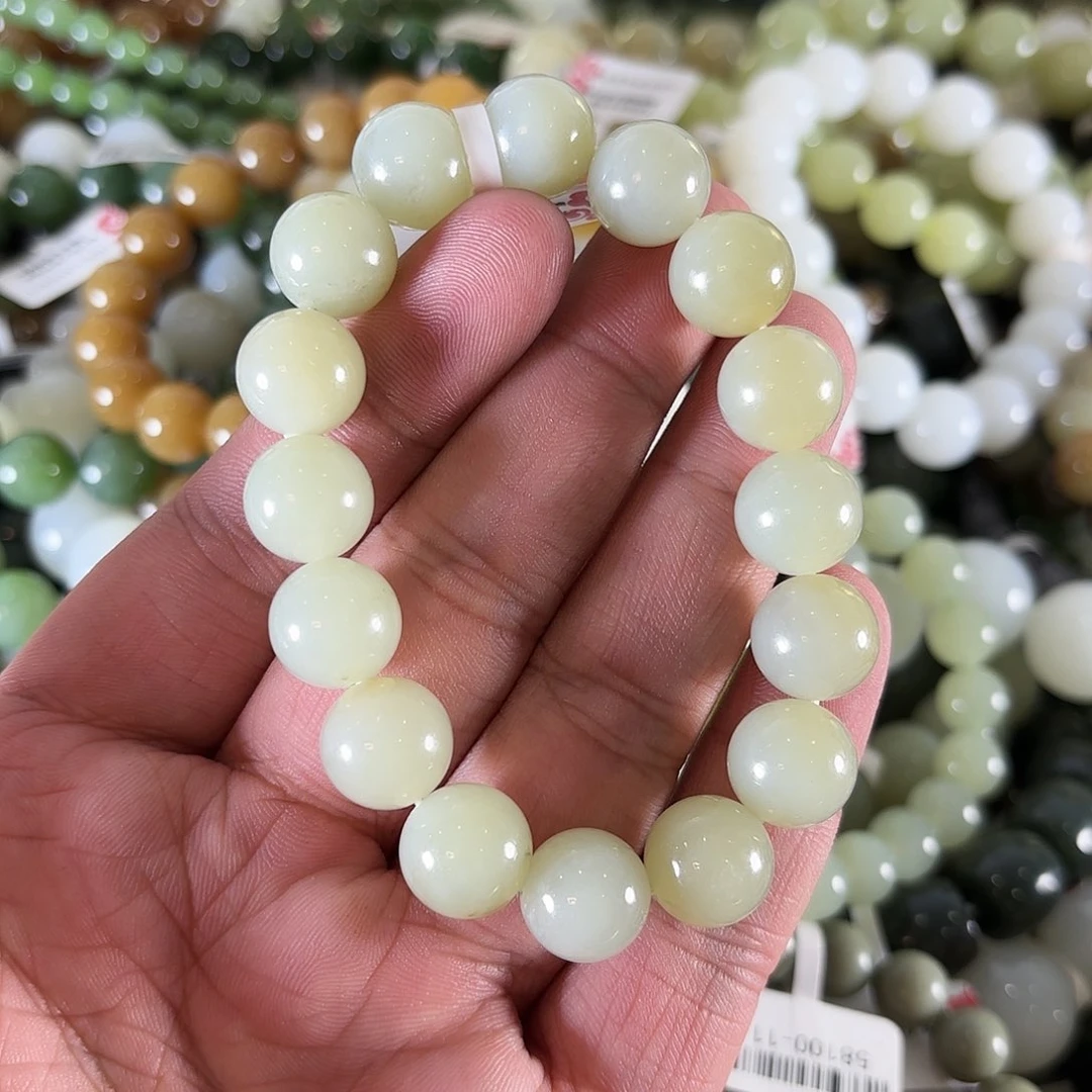 和田玉手链未镶嵌W266