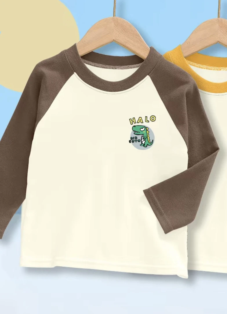 W134 儿童恐龙插肩打底 K1-3