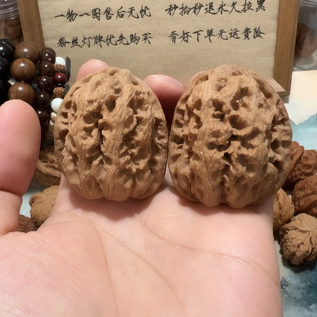 3号文玩核桃42尺将军榜浮黄