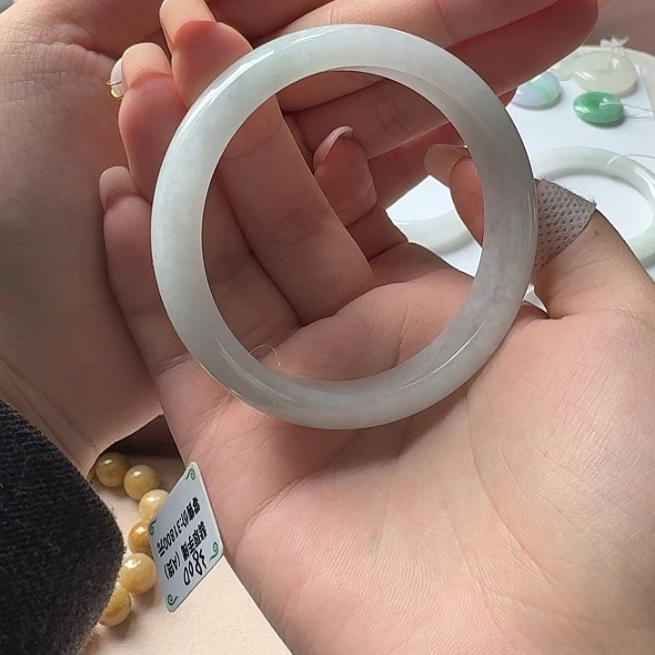 翡翠未镶嵌手镯（序号14）点菜看细节