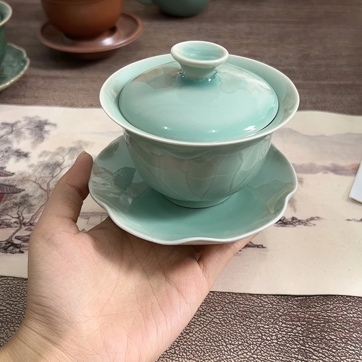 小米茶器龙泉青瓷