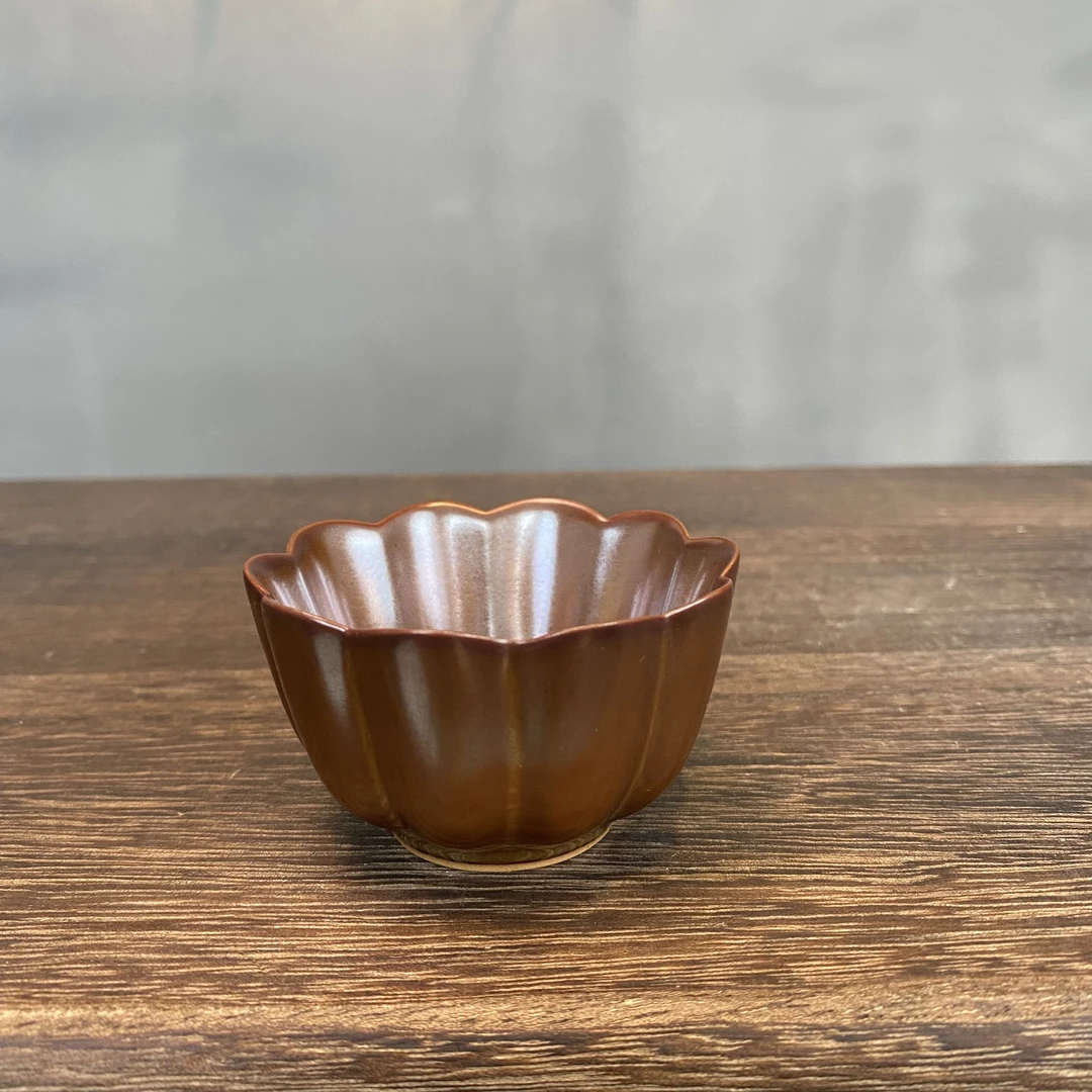 龙叁堂莲花杯【不负生】LST-0027中式茶具茶器