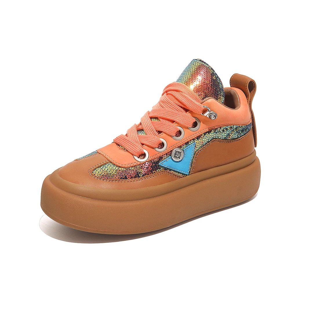 原创小众设计师款增高5cm休闲鞋 2320T-5