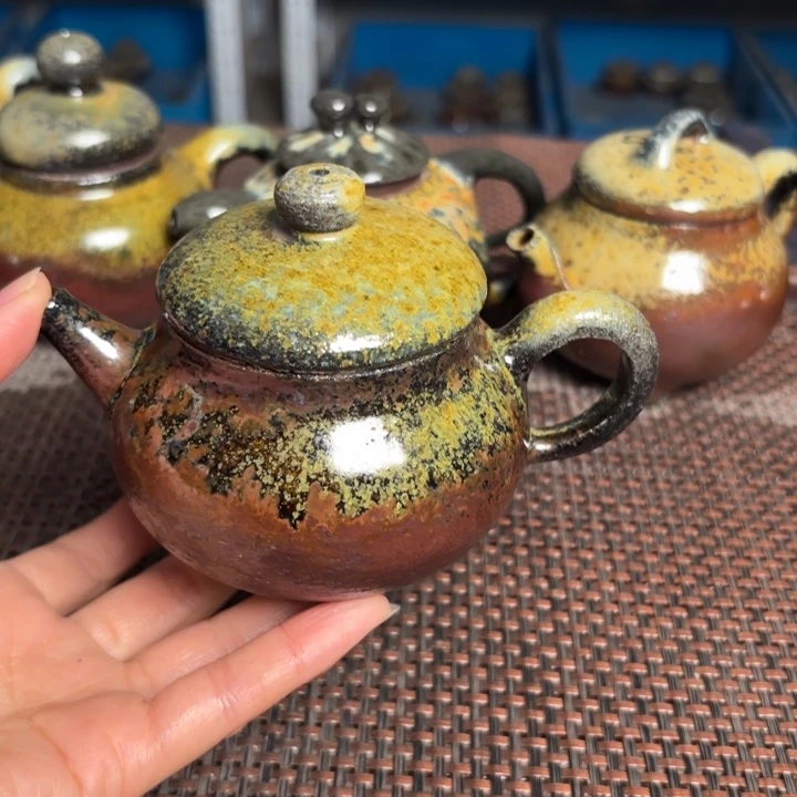 茶壶紫砂段泥手持200 C