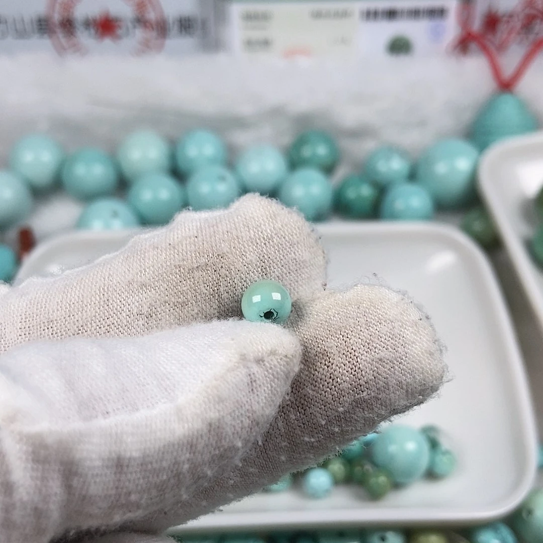 【闪购商品】珠宝奇石绿松石未镶嵌江****王